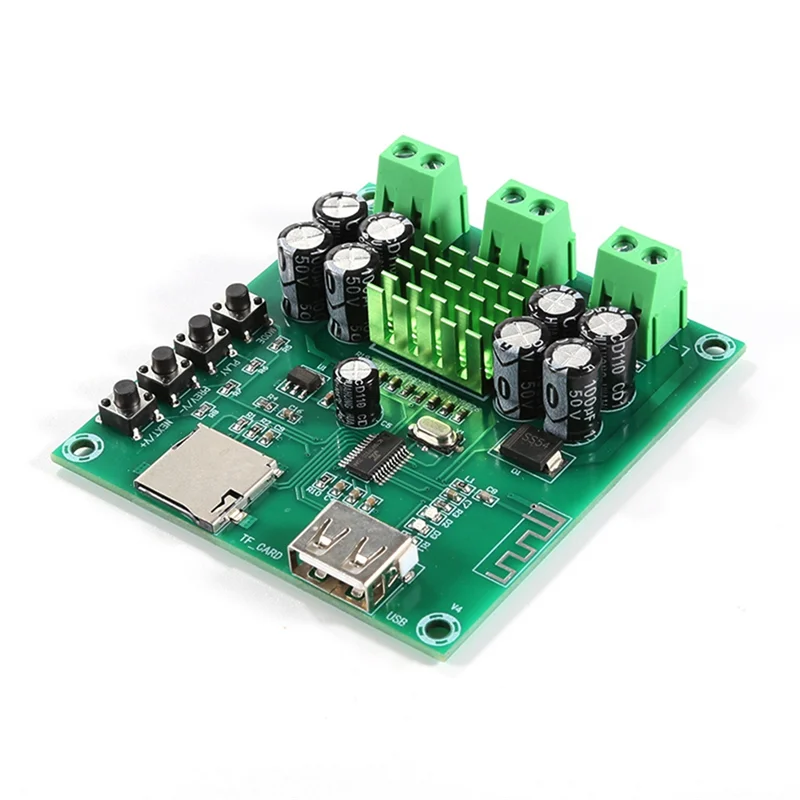 T31C-XH-M422 Bluetooth Amplifier Board Module TPA3116D2 Integrated Bluetooth F-Card Playback Amplifier Board Dual 50W Module Dur
T31C-XH-M422 Bluetooth Amplifier Board Module TPA3116D2 Integrated Bluetooth F-Card Playback Amplifier Board Dual 50W Module Dur