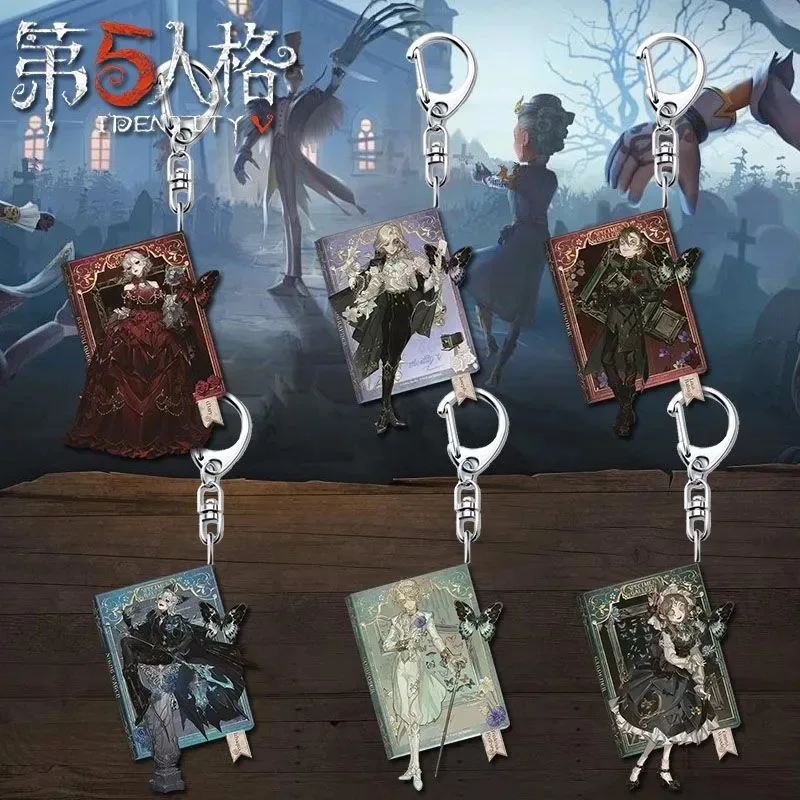 Fifth Personality Specimen Magic Book Series Keychain Joseph Gardener Red Lady Watchman Giving Gift to Best Friend
Fifth Personality Specimen Magic Book Series Keychain Joseph Gardener Red Lady Watchman Giving Gift to Best Friend