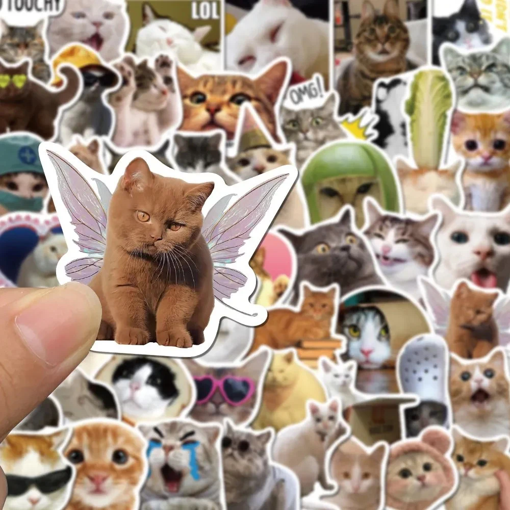 50PCS Cute Funny Cat PVC Sticker Aesthetic Chidlren's Stationery Decoration Scrapbooking For School Supplies Kid Sticker
50PCS Cute Funny Cat PVC Sticker Aesthetic Chidlren's Stationery Decoration Scrapbooking For School Supplies Kid Sticker