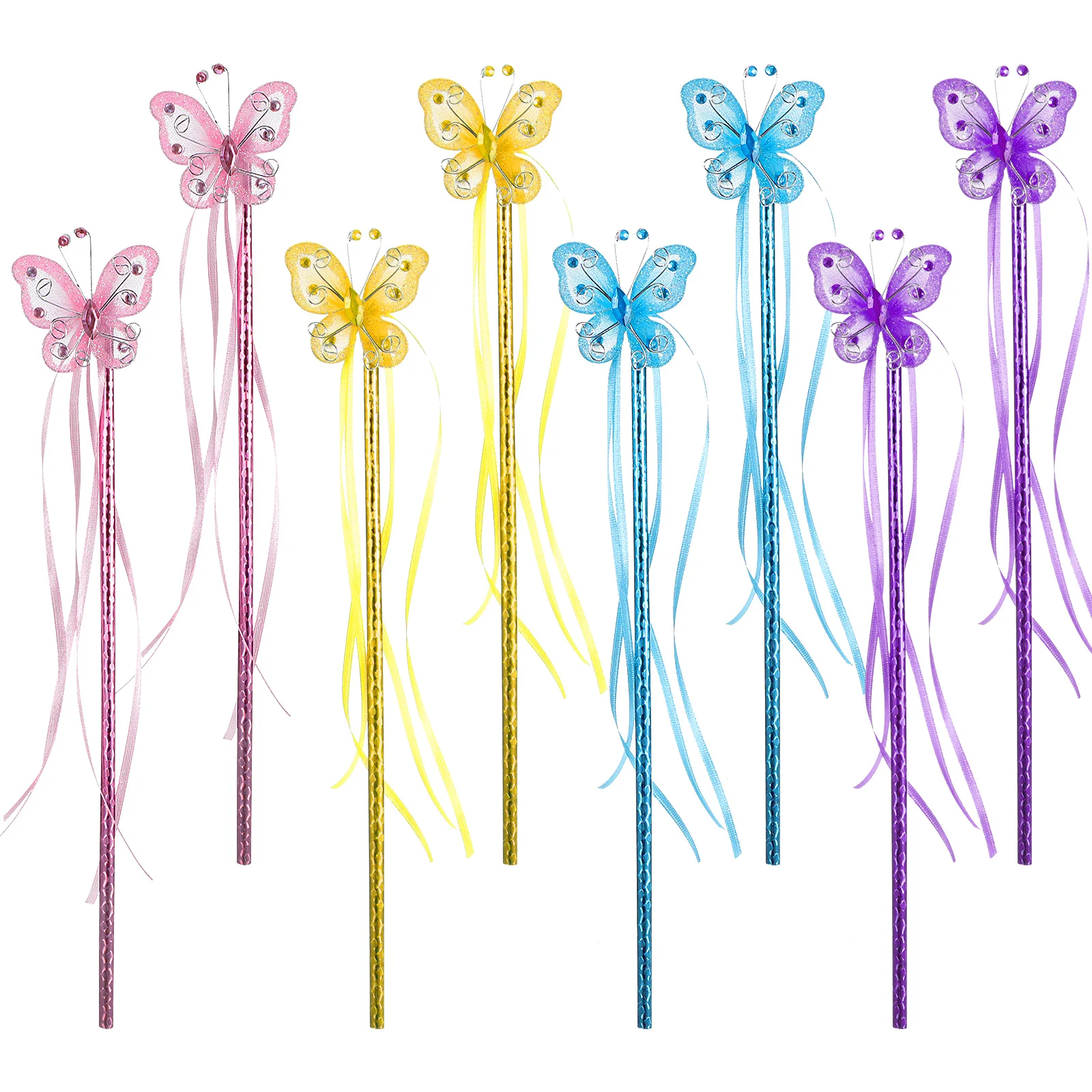 8pcs Stick Gold Butterflies Fairy Stick Wand Purple Birthday Parties Stage Decor Safe Plastic
8pcs Stick Gold Butterflies Fairy Stick Wand Purple Birthday Parties Stage Decor Safe Plastic