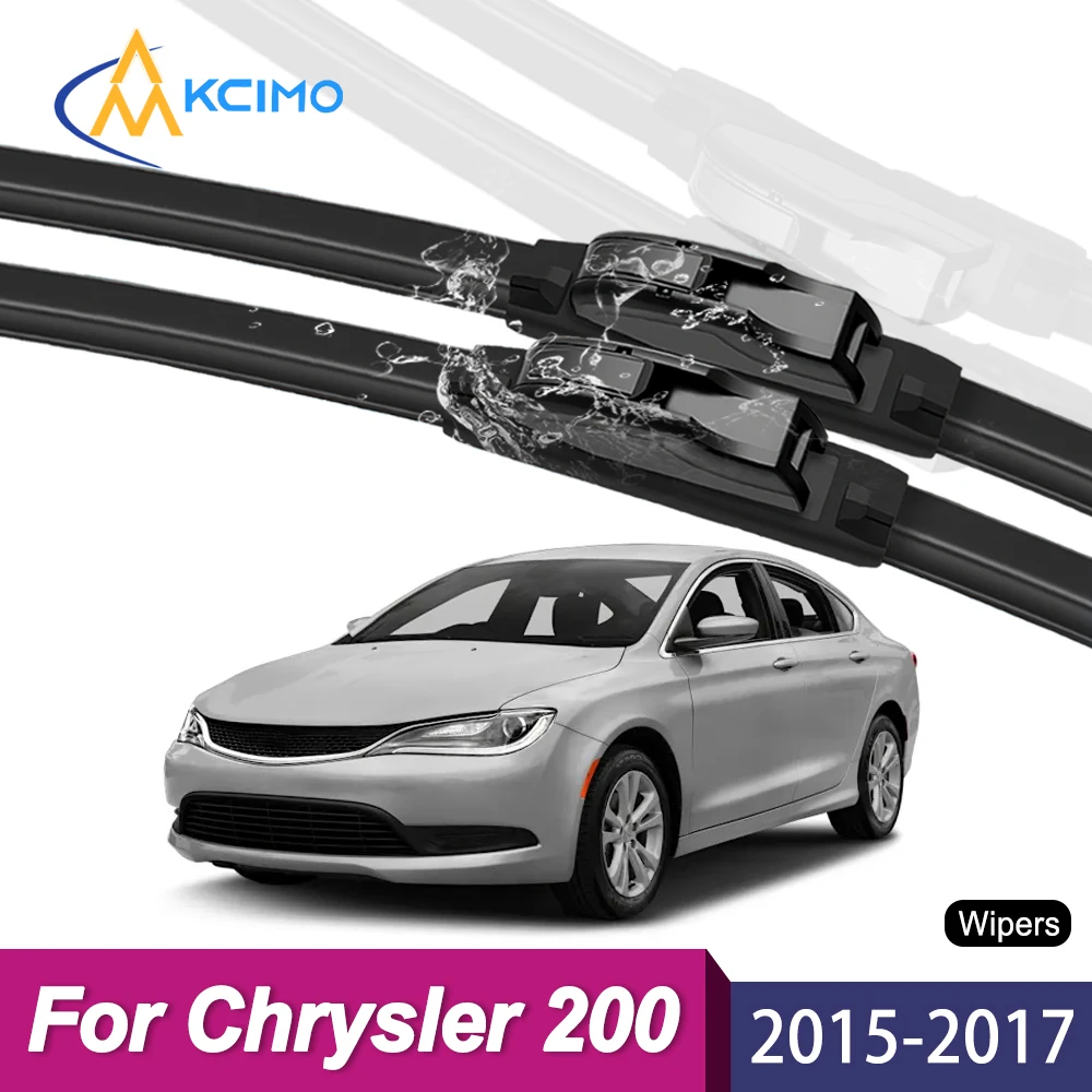 Replacement Wiper Blades Set for Chrysler 200 2015–2017 High Flexibility Strong Structure
Replacement Wiper Blades Set for Chrysler 200 2015–2017 High Flexibility Strong Structure