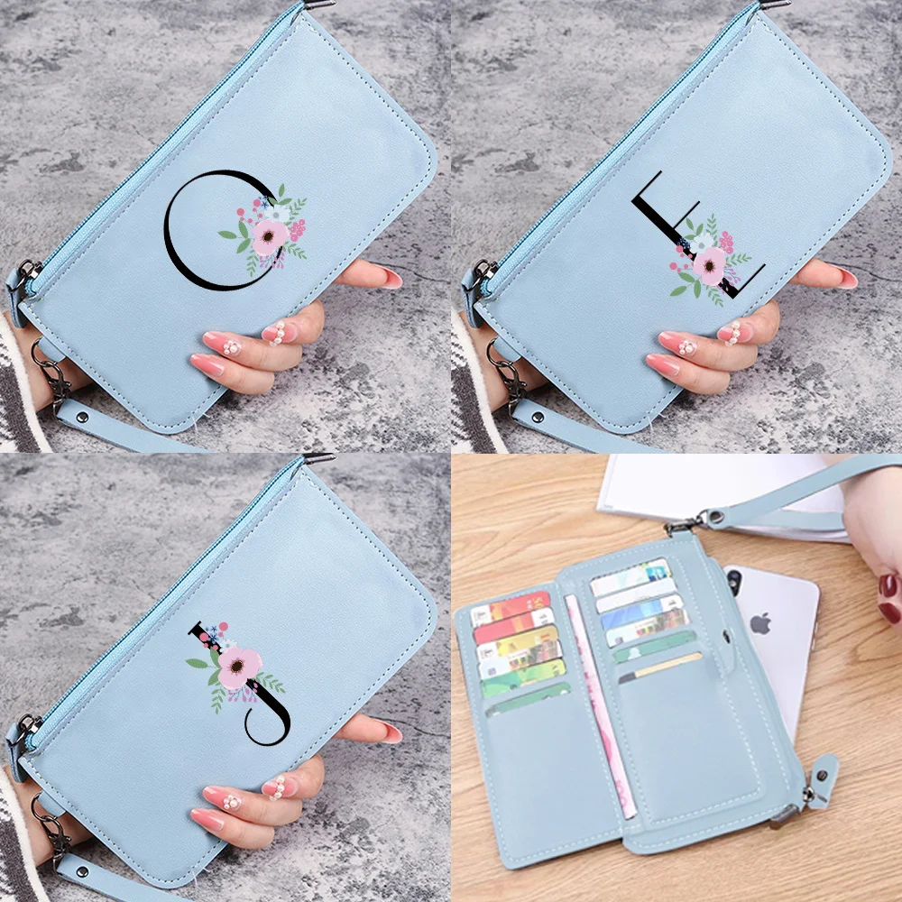 Новый длинный кошелек на молнии с цветочным и черным буквенным узором, большая вместительная сумка для нескольких карт, уличный кошелек для монет, многофункциональный кошелек
Новый длинный кошелек на молнии с цветочным и черным буквенным узором, большая вместительная сумка для нескольких карт, уличный кошелек для монет, многофункциональный кошелек