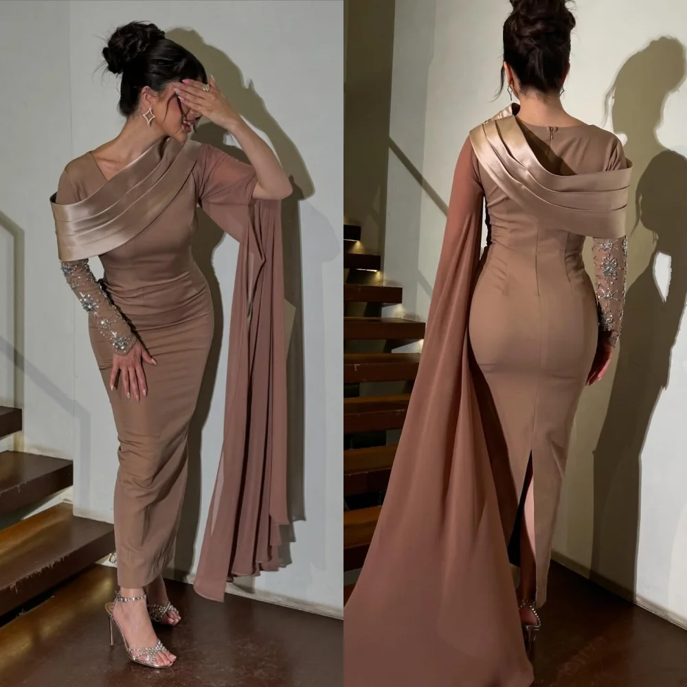 Customized Exquisite Jersey Sequined Pleat Straight Poretrait Midi Dresses Bespoke Occasion Fashion
Customized Exquisite Jersey Sequined Pleat Straight Poretrait Midi Dresses Bespoke Occasion Fashion