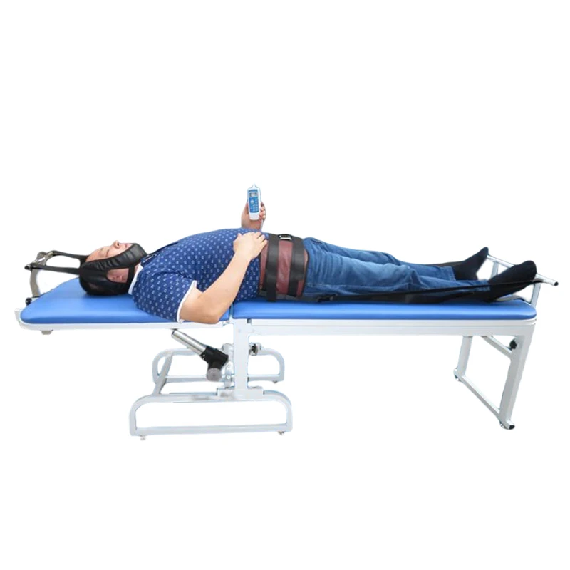 Spinal Physiological Curvature Lumber Neck And Waist Stretch Bed Traction Table
Spinal Physiological Curvature Lumber Neck And Waist Stretch Bed Traction Table