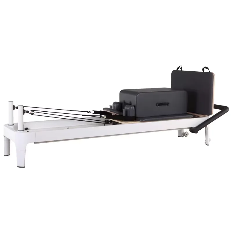 heBest in the Best Reformer Machine Adjustable Fotbar Studio White Aluminum Reformer
heBest in the Best Reformer Machine Adjustable Fotbar Studio White Aluminum Reformer
