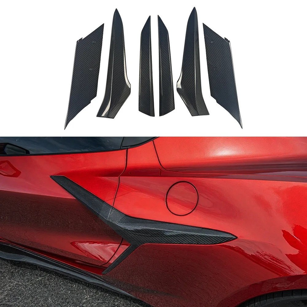 forDry Carbon Side Door Handle Covers Trim for C8 Corvette Z06 Coupe ZR1 E-Ray 23+ Side Fender Vent Door Garnish
forDry Carbon Side Door Handle Covers Trim for C8 Corvette Z06 Coupe ZR1 E-Ray 23+ Side Fender Vent Door Garnish