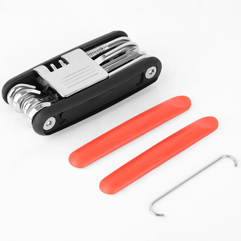 1 комплект, набор инструментов для ремонта велосипеда, стальная многофункциональная отвертка, гаечный ключ, цепной резак, нашивка для монтировки шин, многофункциональный инструмент для ремонта
1 комплект, набор инструментов для ремонта велосипеда, стальная многофункциональная отвертка, гаечный ключ, цепной резак, нашивка для монтировки шин, многофункциональный инструмент для ремонта