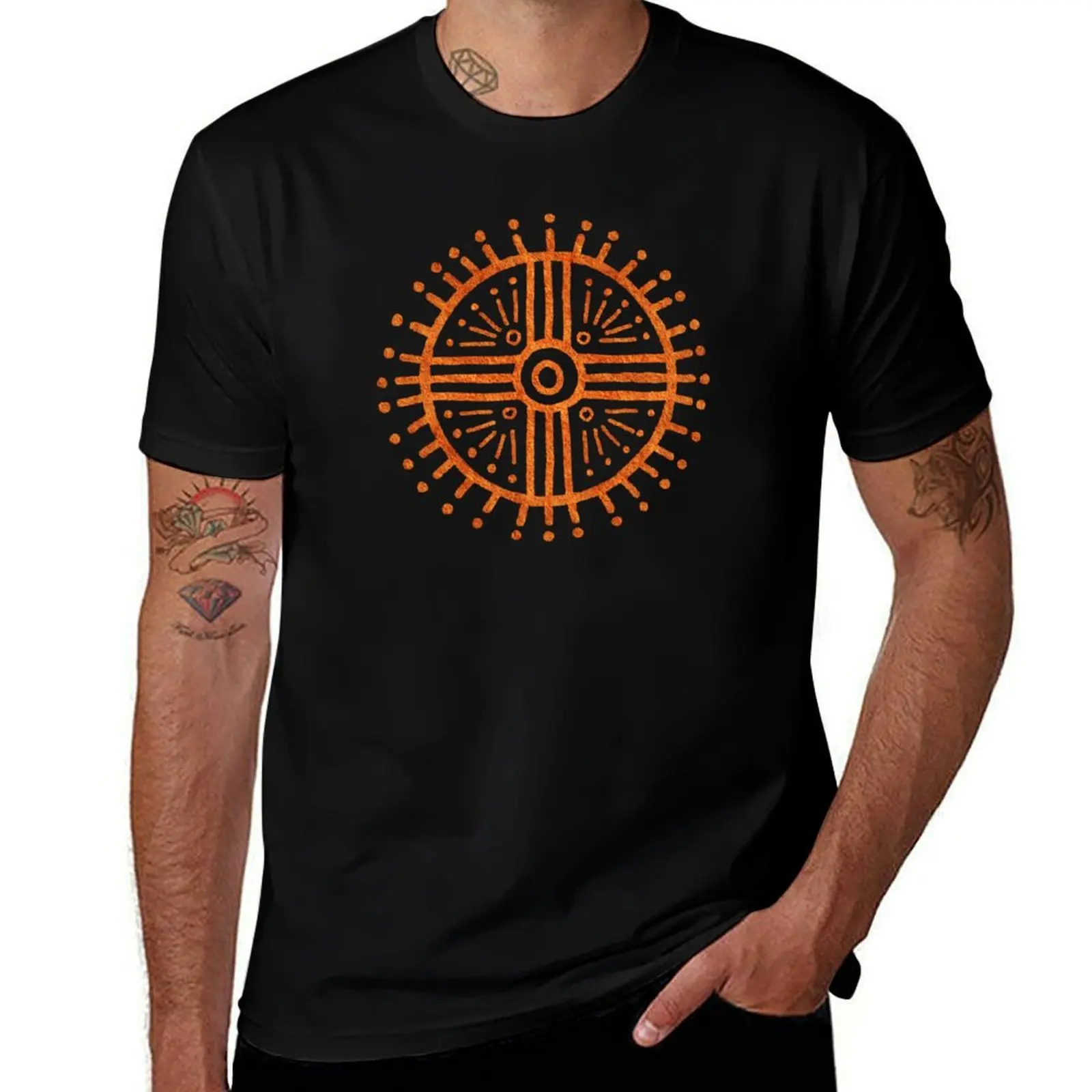 Paleolithic Sun Symbol 7 Redstone Sun Wheel T-Shirt anime t shirts oversize man t shirt graphic graphic t shirts for man T-shirt
Paleolithic Sun Symbol 7 Redstone Sun Wheel T-Shirt anime t shirts oversize man t shirt graphic graphic t shirts for man T-shirt