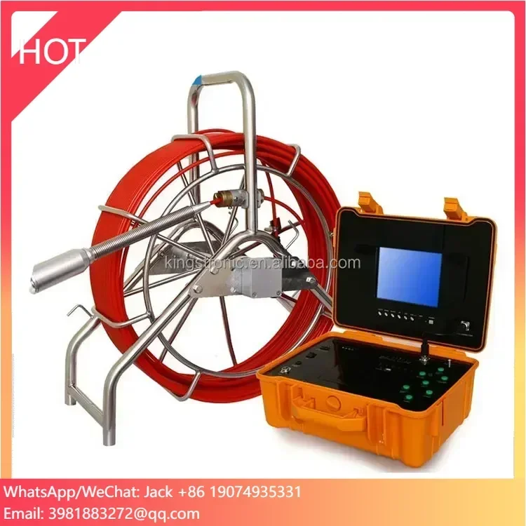360 Degree View Cctv Tube Pipe Inspection Camera Drain Camera With Transmitter Locator