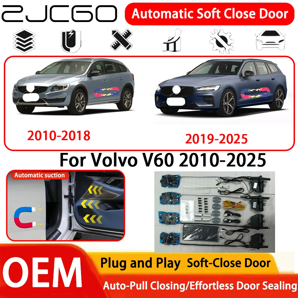  Система автоматического мягкого закрывания дверей (Soft Close) для Volvo V60 2010-2025, OEM, Plug and Play
Система автоматического мягкого закрывания дверей (Soft Close) для Volvo V60 2010-2025, OEM, Plug and Play