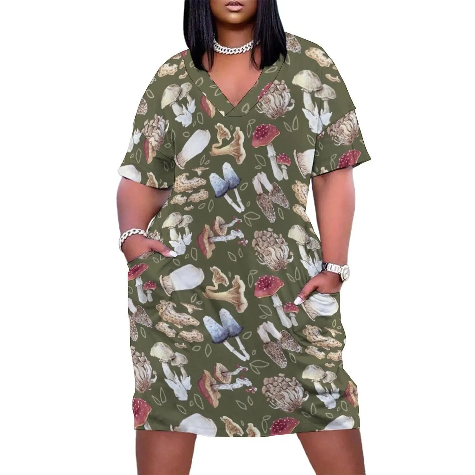 Mushroom Pattern Loose Pocket Dress Long veiled dresses summer woman dress 2025 summer dresses women 2025 Dress vintage
Mushroom Pattern Loose Pocket Dress Long veiled dresses summer woman dress 2025 summer dresses women 2025 Dress vintage