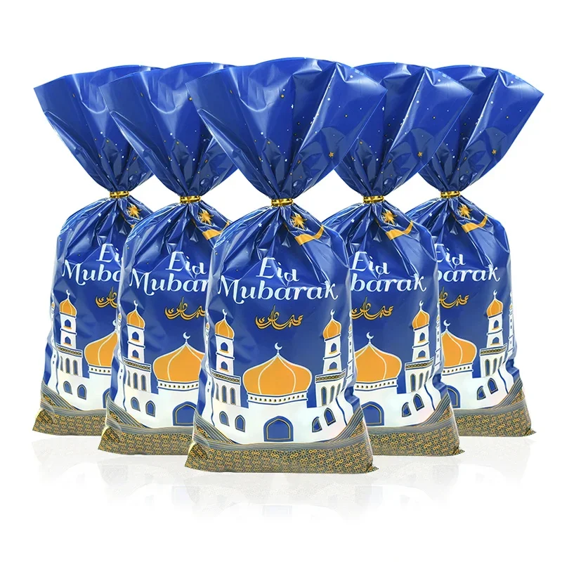 New Eid Mubarak Gift Packaging Bags Plastic Candy Cookie Bag Ramadan Kareem Decoration Islamic Muslim Party Supplies Eid Gifts
New Eid Mubarak Gift Packaging Bags Plastic Candy Cookie Bag Ramadan Kareem Decoration Islamic Muslim Party Supplies Eid Gifts