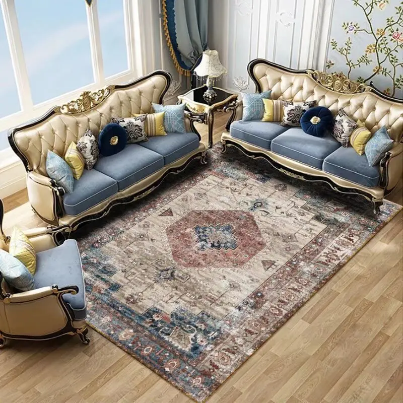 Retro Bohemian Carpets for Living Room Washable kitchen floor carpet Old style Non-slip Boho rugs Parlor Large Rug Mat Bedside
Retro Bohemian Carpets for Living Room Washable kitchen floor carpet Old style Non-slip Boho rugs Parlor Large Rug Mat Bedside