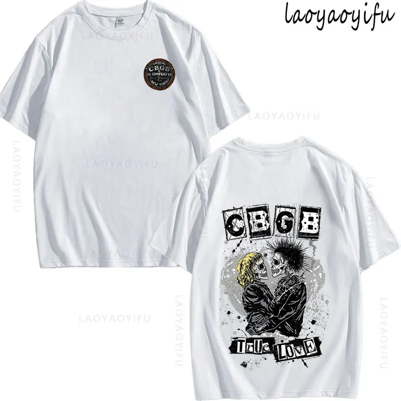 CBGB NYC PUNK Theme 100%Cotton Men's Women's Fashion High Quality O-neck Casual Summer T-Shirt Bakugo Katsuki Printed Fashion
CBGB NYC PUNK Theme 100%Cotton Men's Women's Fashion High Quality O-neck Casual Summer T-Shirt Bakugo Katsuki Printed Fashion