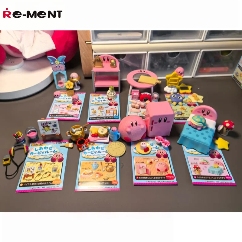 Коллекционная фигурка Rement Kirby Blind Box Happy Room: миниатюрная сцена, декор для рабочего стола, украшение для дома, коллекция для взрослых
Коллекционная фигурка Rement Kirby Blind Box Happy Room: миниатюрная сцена, декор для рабочего стола, украшение для дома, коллекция для взрослых