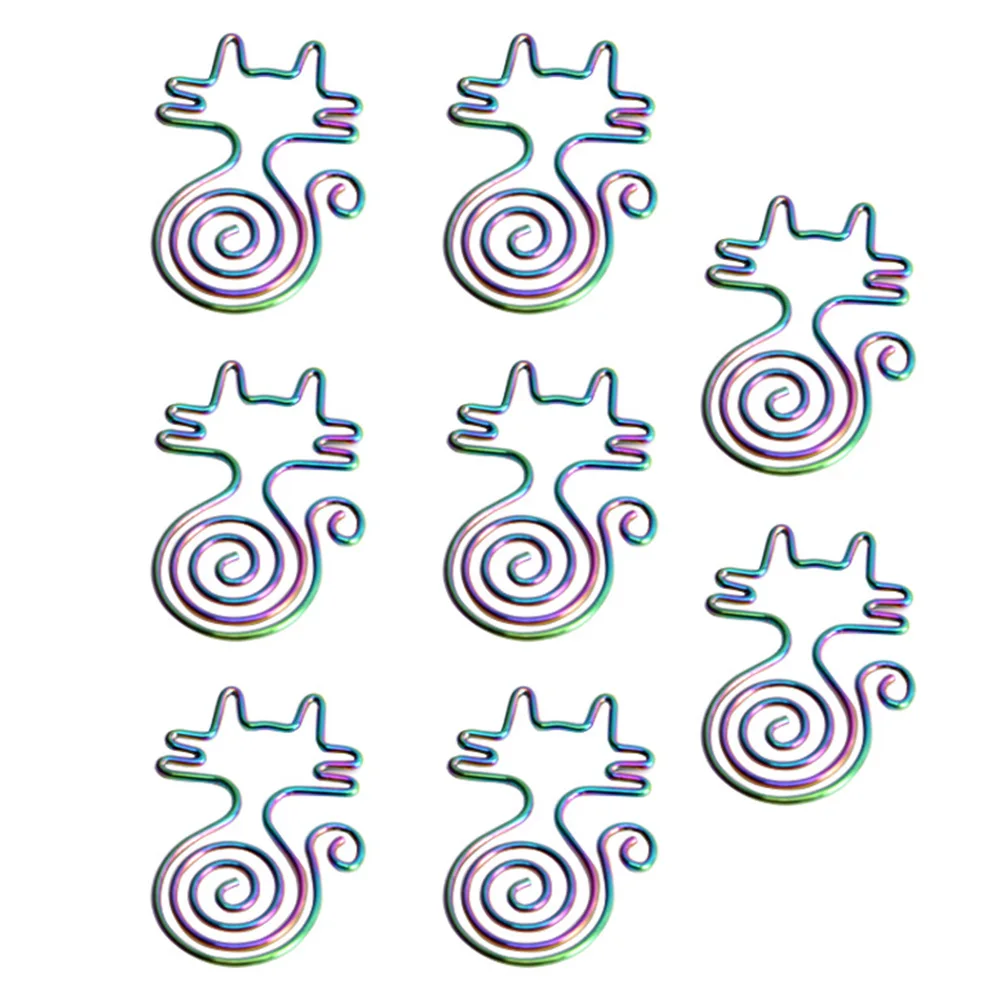 8pcs Shaped Paper Clips Colorful Animal Design Cute Stationery Supplies Bookmark Clips For Kids School Office Use
8pcs Shaped Paper Clips Colorful Animal Design Cute Stationery Supplies Bookmark Clips For Kids School Office Use