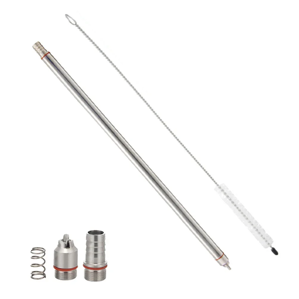Spring Loaded Beer Bottle Filler for Home Brewing with Nylon Cleaning Brush 304 Stainless Steel Design for Easy Maintenance
Spring Loaded Beer Bottle Filler for Home Brewing with Nylon Cleaning Brush 304 Stainless Steel Design for Easy Maintenance