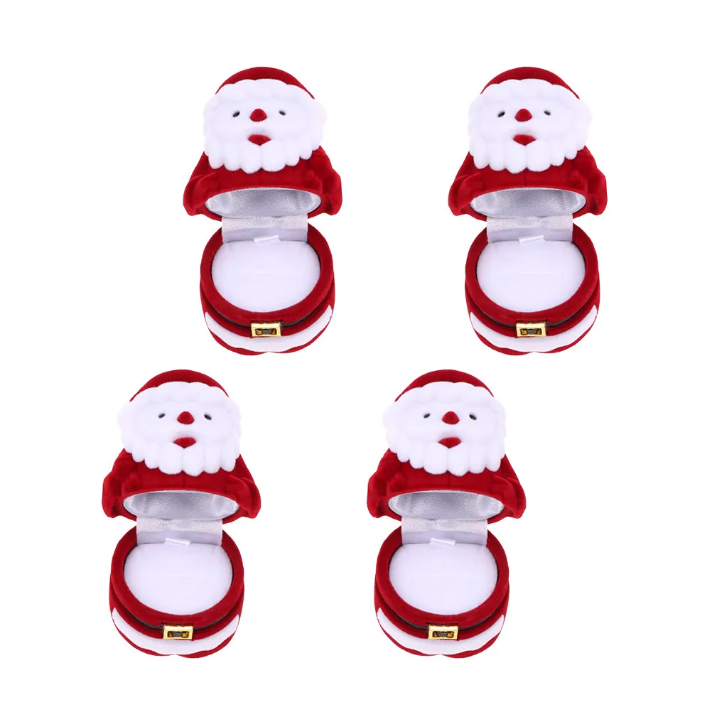 4pcs Santa Jewelry Box Storage Case For Ring Earrings Necklace Christmas Gift Box Holiday Organizer Gifts Case
4pcs Santa Jewelry Box Storage Case For Ring Earrings Necklace Christmas Gift Box Holiday Organizer Gifts Case
