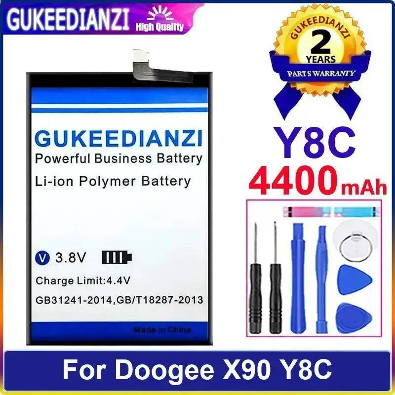 4400 мАч для Doogee X90 Y8C долговечный аккумулятор для мобильного телефона
4400 мАч для Doogee X90 Y8C долговечный аккумулятор для мобильного телефона