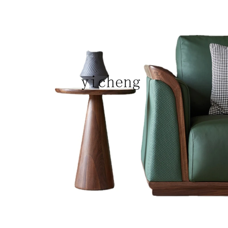 Zk Black Walnut Stone Plate Corner Table Sofa Side Table Living Room Home Minimalist Solid Wood Small round Side Table
Zk Black Walnut Stone Plate Corner Table Sofa Side Table Living Room Home Minimalist Solid Wood Small round Side Table