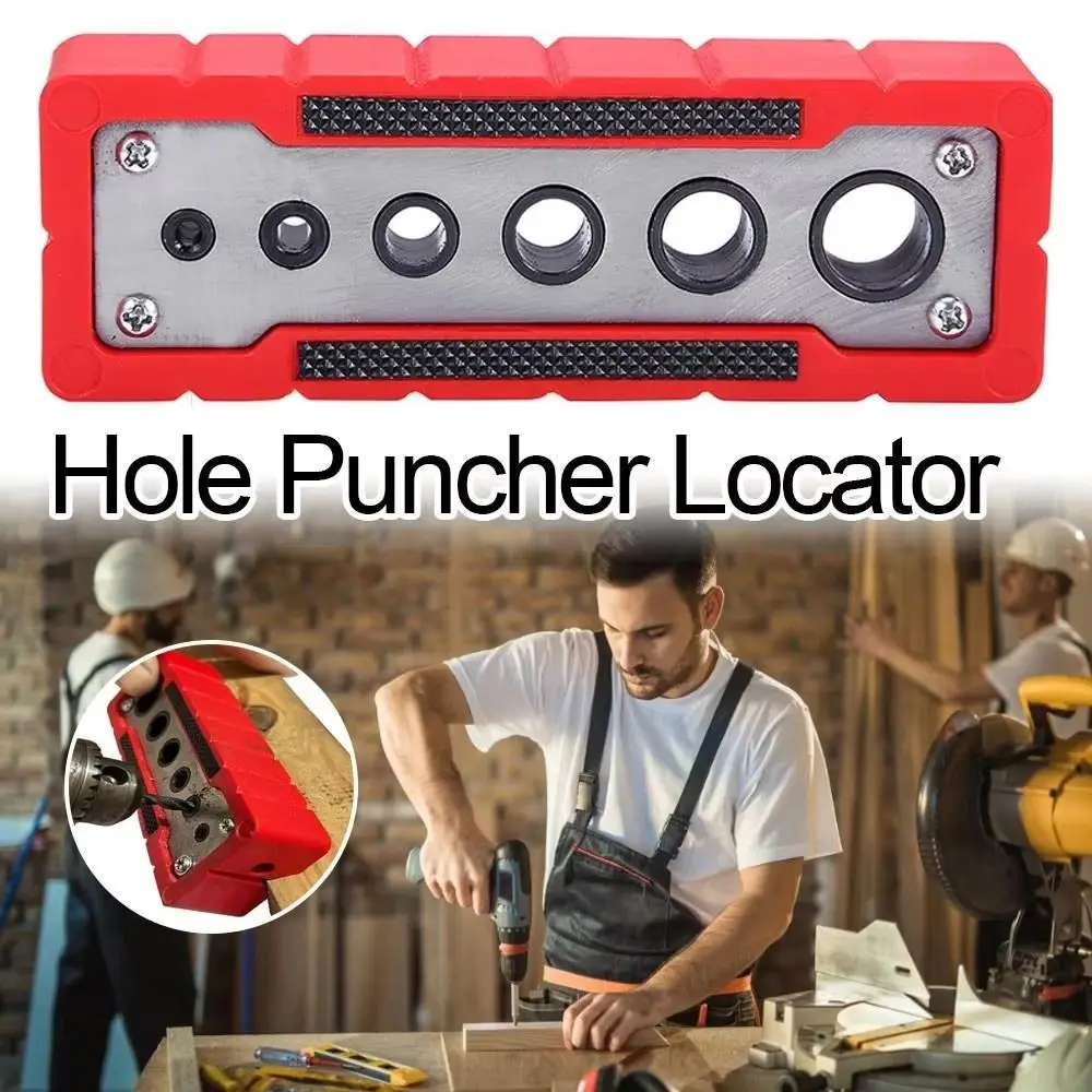 6-Hole Portable Drilling Guide Clamp Locator Precise Dowel Hole Positioner Locator Corrosion Resistance Center Guide
6-Hole Portable Drilling Guide Clamp Locator Precise Dowel Hole Positioner Locator Corrosion Resistance Center Guide