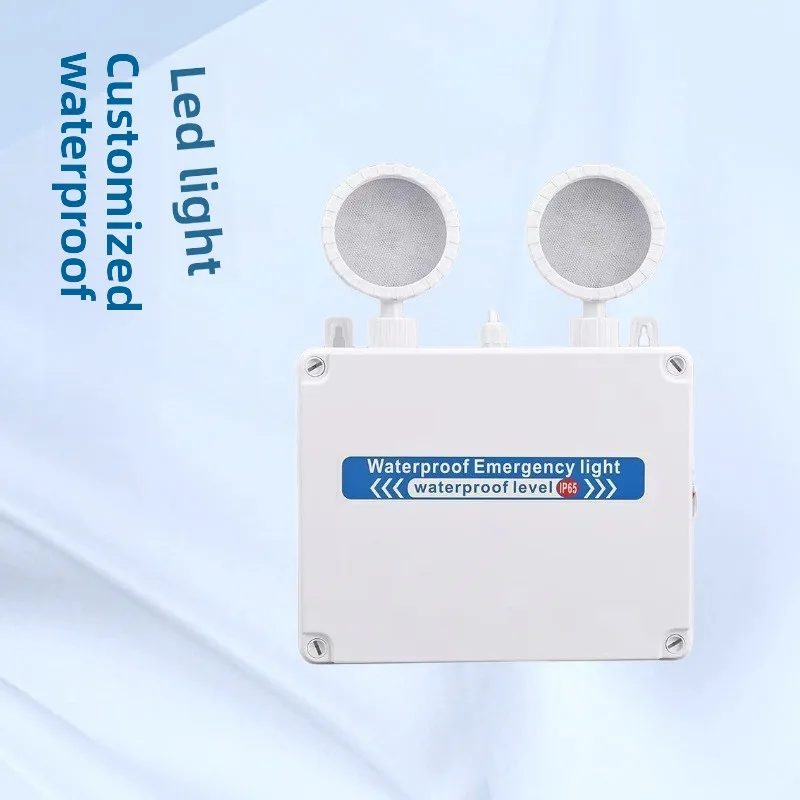 Аварийное освещение Безопасность Выход IP65 Водонепроницаемое популярное настенное водонепроницаемое аварийное освещение с двойной головкой 
Аварийное освещение Безопасность Выход IP65 Водонепроницаемое популярное настенное водонепроницаемое аварийное освещение с двойной головкой