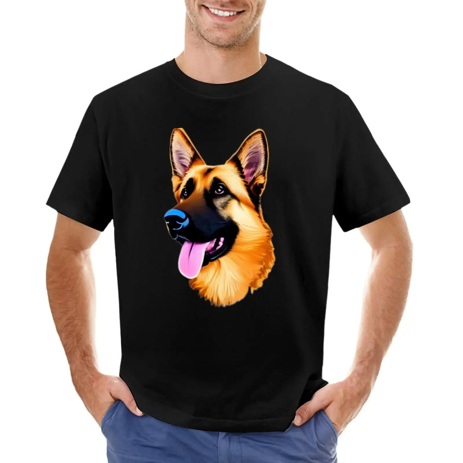 cute german shepherd dog black and brown T-Shirt oversized t shirt tops mens graphic t-shirts big and tall
cute german shepherd dog black and brown T-Shirt oversized t shirt tops mens graphic t-shirts big and tall