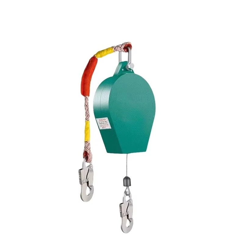 Dual Lock Fall Arrester Speed Difference Self-locking Device High Altitude Anti-fall Protector For Aerial Work Safety Protection