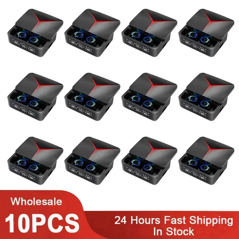 Brand New Wholesale 10 Kits Wireless Earphones Sports Bluetooth Stereo Headphones TWS Earbuds with Microphone for Mobile Phone
Brand New Wholesale 10 Kits Wireless Earphones Sports Bluetooth Stereo Headphones TWS Earbuds with Microphone for Mobile Phone