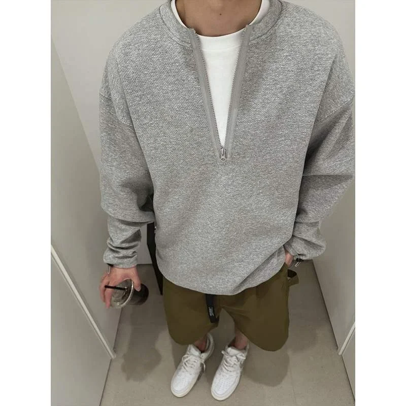 Мужская толстовка в стиле ретро American Svel, однотонная, свободного кроя, универсальная, для весны и осени, комфортная, повседневная
Мужская толстовка в стиле ретро American Svel, однотонная, свободного кроя, универсальная, для весны и осени, комфортная, повседневная