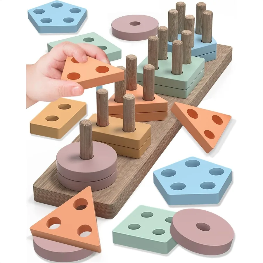 Игрушки Монти для мальчиков и девочек 1 2 3 лет Игрушки для детей 24 возраста Подарки на день рождения для ребенка 1 2 года Деревянные обучающие головоломки Ша
Игрушки Монти для мальчиков и девочек 1 2 3 лет Игрушки для детей 24 возраста Подарки на день рождения для ребенка 1 2 года Деревянные обучающие головоломки Ша