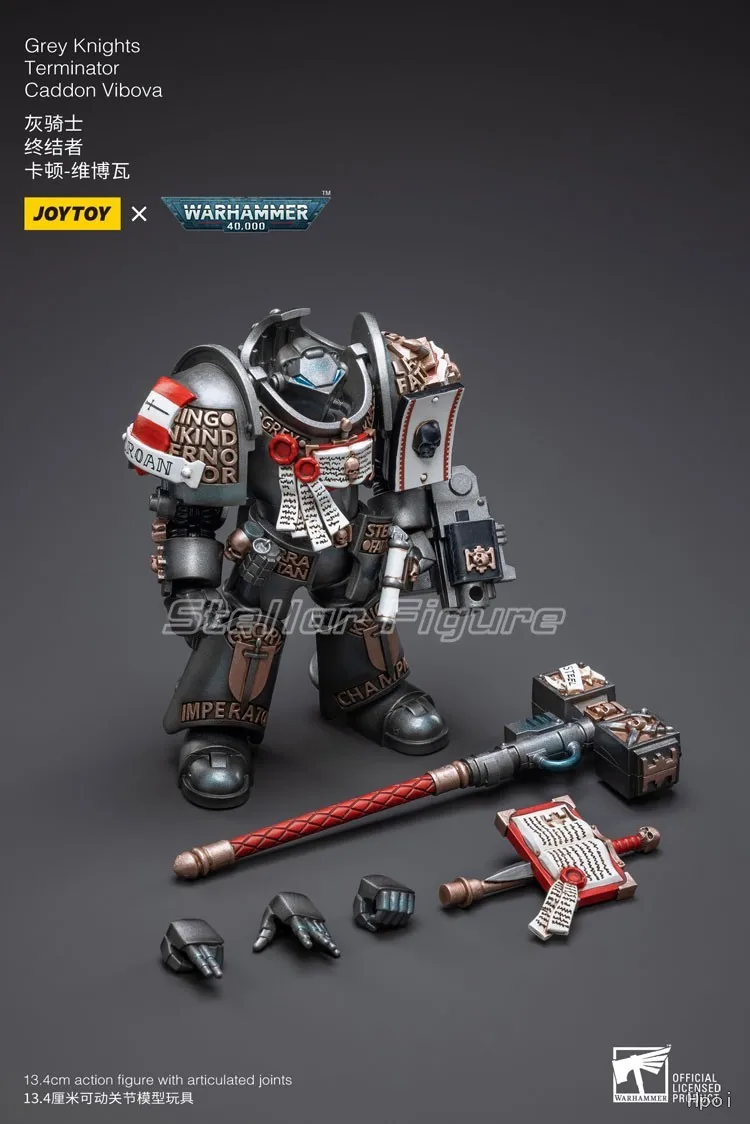【SF】JOYTOYS 1/18 Action Figure Grey Knights Terminator Caddon Vibova Model Toys Gifts Collection Ornaments
【SF】JOYTOYS 1/18 Action Figure Grey Knights Terminator Caddon Vibova Model Toys Gifts Collection Ornaments