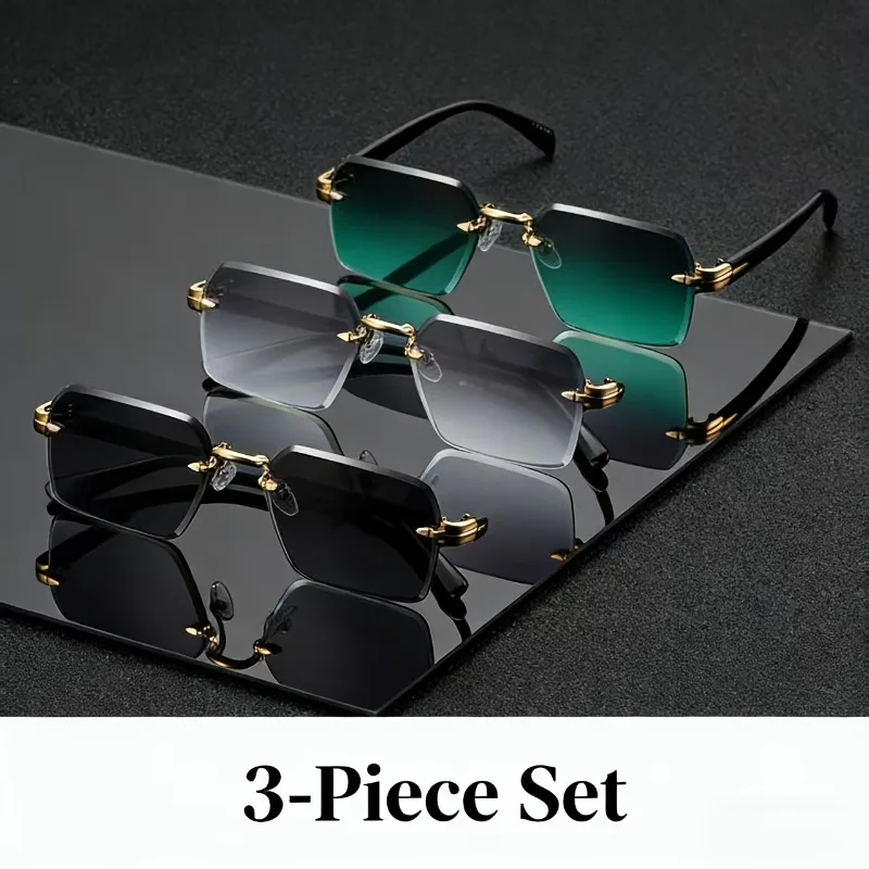 New Trendy Boxless Fashion Glasses with Edge Cutting Lightweight Design PC Lenses Unisex Perfect for Daily Wear and Parties
New Trendy Boxless Fashion Glasses with Edge Cutting Lightweight Design PC Lenses Unisex Perfect for Daily Wear and Parties
