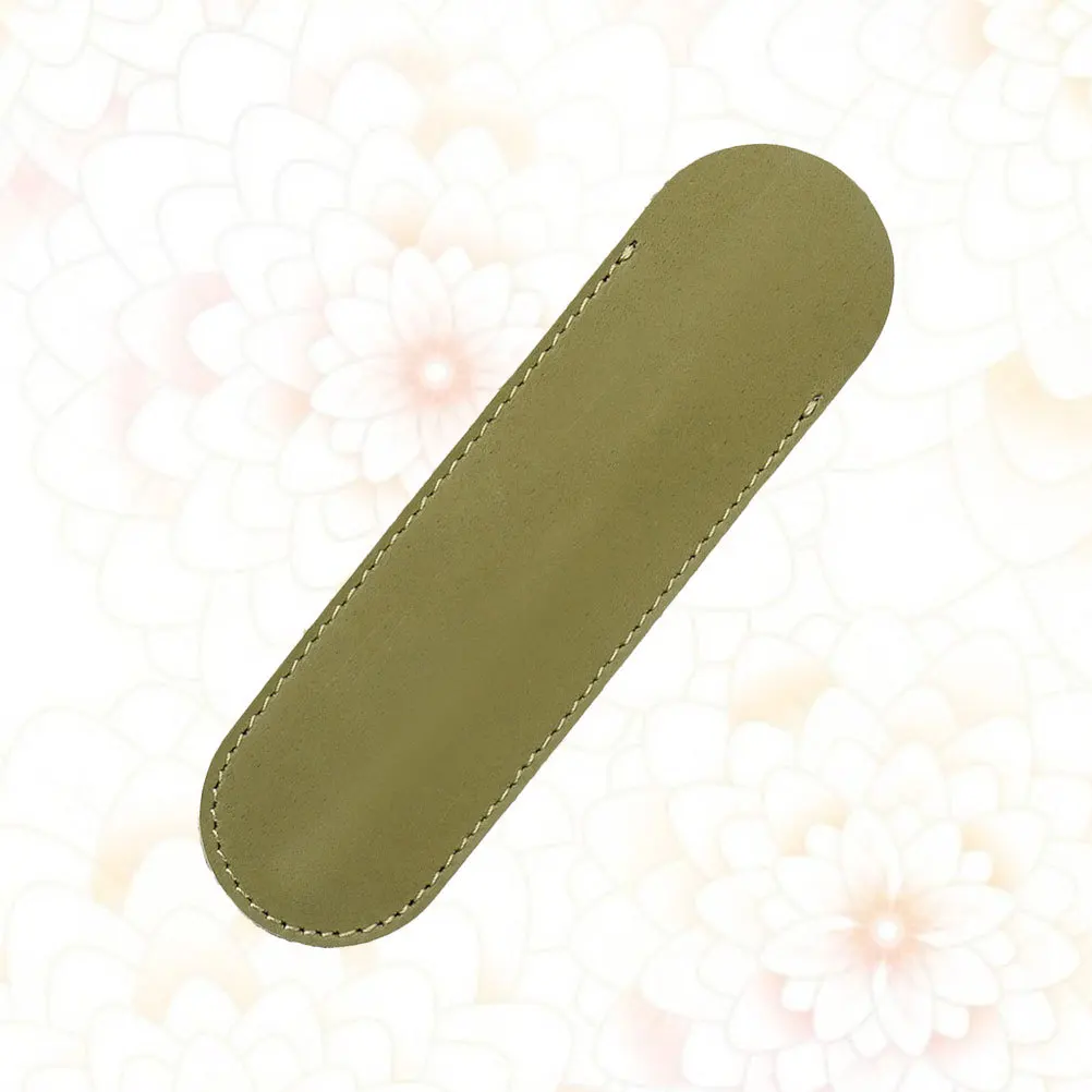 Pen Pouch Olive Green Large Size Handmade Retro Single Pencil Bag Case for Fountain Ballpoint Pen Protector
Pen Pouch Olive Green Large Size Handmade Retro Single Pencil Bag Case for Fountain Ballpoint Pen Protector