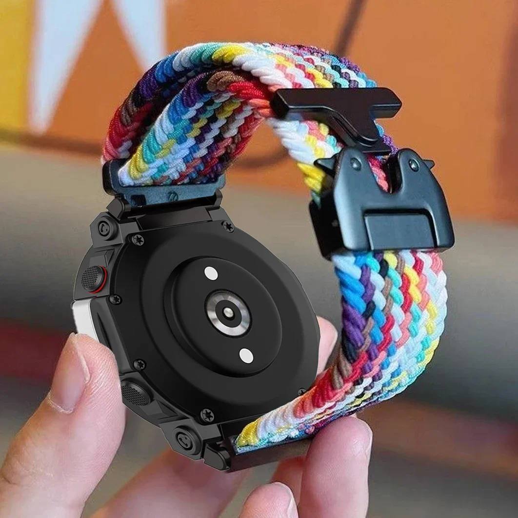 Ремешок в стиле парашюта для Huami Amazfit T-REX 2 3, плетеный ремешок для умных часов, спортивный браслет для Xiaomi Amazfit T-Rex/T Rex Pro 2 3
Ремешок в стиле парашюта для Huami Amazfit T-REX 2 3, плетеный ремешок для умных часов, спортивный браслет для Xiaomi Amazfit T-Rex/T Rex Pro 2 3