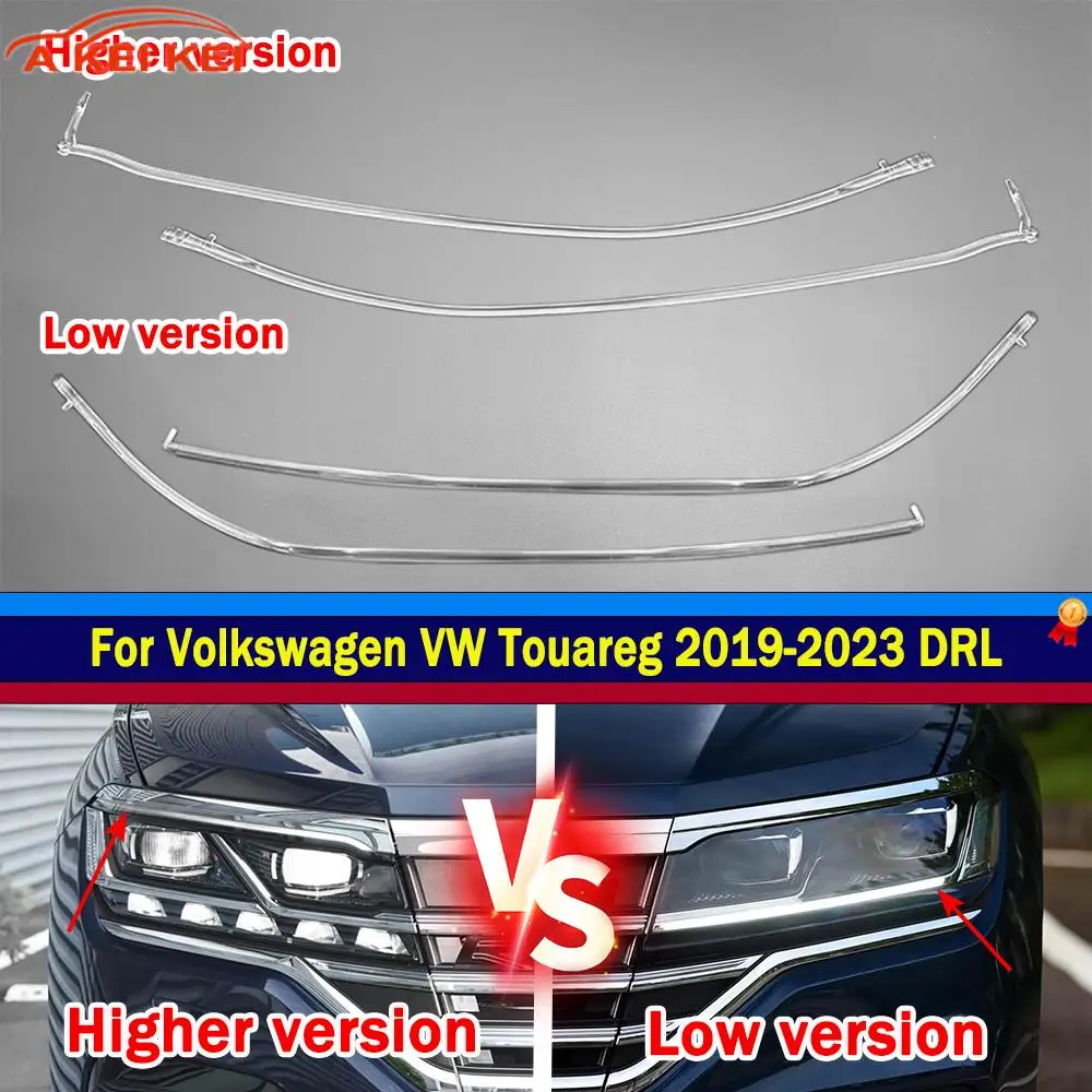 White light Fit For Volkswagen Touareg 2019-2023 LED DRL Light Guide Plate Tube Car Headlight Daytime Running Light Angel Eye
White light Fit For Volkswagen Touareg 2019-2023 LED DRL Light Guide Plate Tube Car Headlight Daytime Running Light Angel Eye
