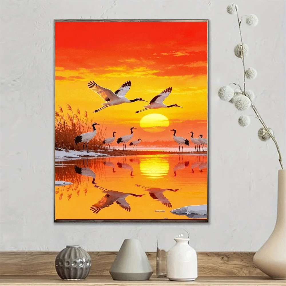 500/1000/1200/2000PCS Puzzle Red Crowned Crane Sunset Jigsaw DIY Creative Decompression Toy Educational Toys Modern Home Decor
500/1000/1200/2000PCS Puzzle Red Crowned Crane Sunset Jigsaw DIY Creative Decompression Toy Educational Toys Modern Home Decor