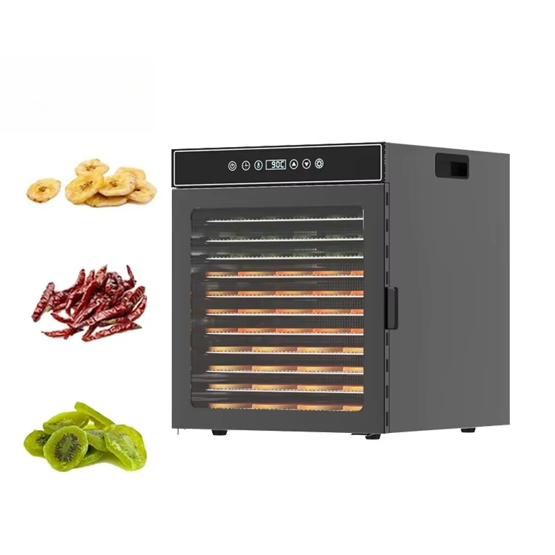 Home-use Small 12 Levels Professional Stainless Steel Potato Meat Food Dehydrator Kitchen Dryer Machine for Dehydrating Fruits
Home-use Small 12 Levels Professional Stainless Steel Potato Meat Food Dehydrator Kitchen Dryer Machine for Dehydrating Fruits