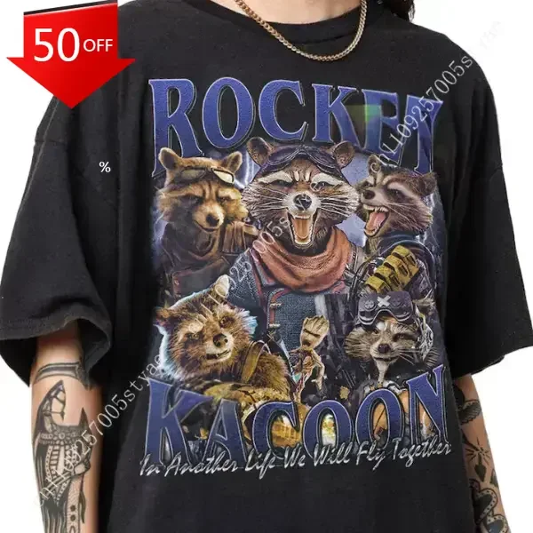 Limited R0cket Rac00n Guardan Of The Galaxy Vintage T-Shirt, Gift For Women and Man Unisex Mens Womens T-Shirt
Limited R0cket Rac00n Guardan Of The Galaxy Vintage T-Shirt, Gift For Women and Man Unisex Mens Womens T-Shirt