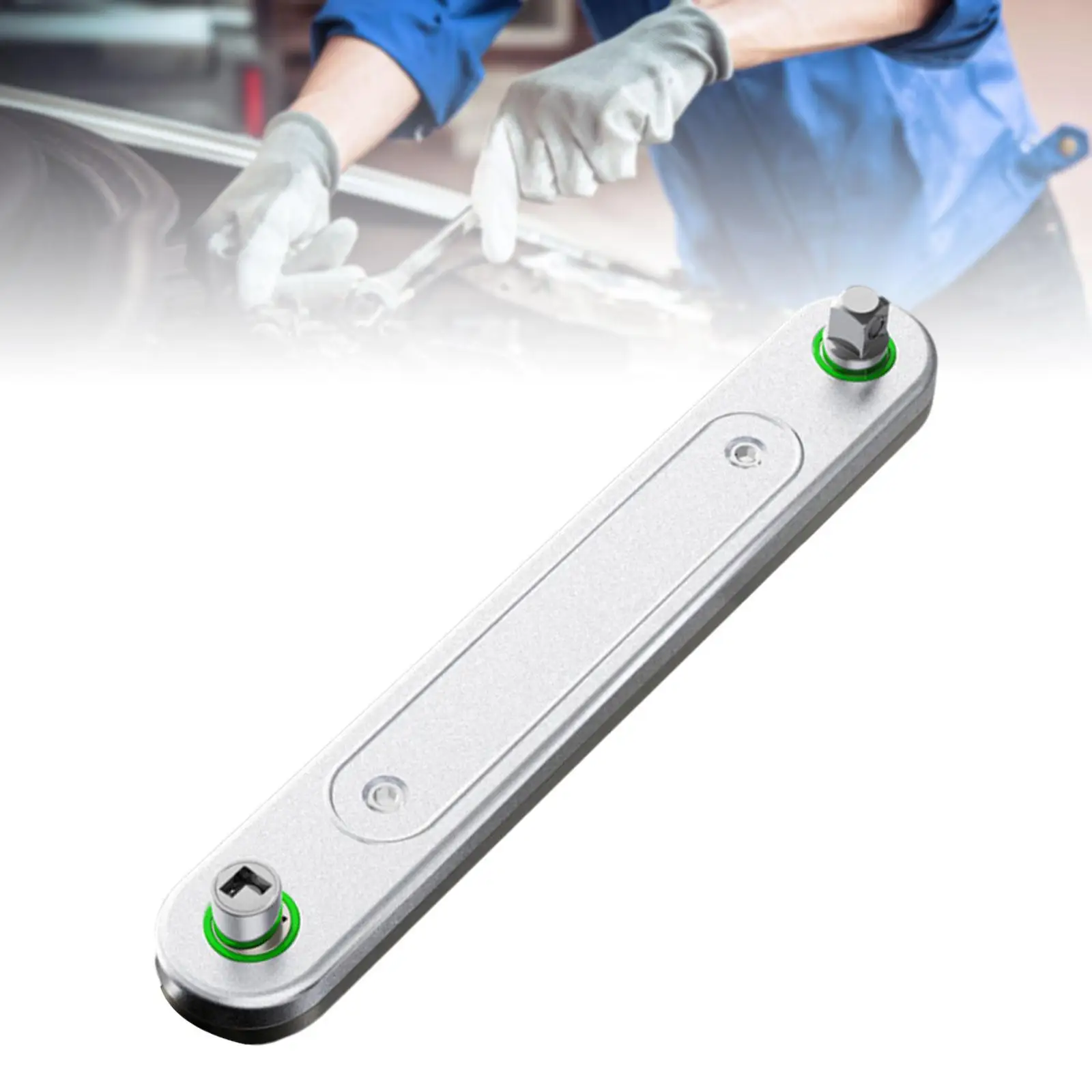 Extension Wrench Wrench Extender Silver Save Time Efficient 3/8 inch Adapter Socket Wrench Tool for Assembly and Disassembly
Extension Wrench Wrench Extender Silver Save Time Efficient 3/8 inch Adapter Socket Wrench Tool for Assembly and Disassembly