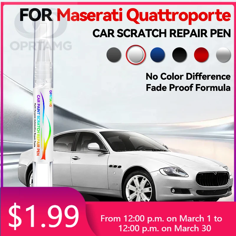 Dedicated Vehicle Touch Up Scratch Remover DIY Auto Accessories Paint Repair Pen Black White Red For Maserati Quattroporte 2005-
Dedicated Vehicle Touch Up Scratch Remover DIY Auto Accessories Paint Repair Pen Black White Red For Maserati Quattroporte 2005-