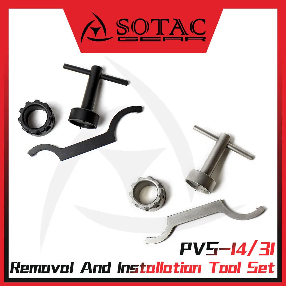 SOTAC-GEAR Tactical Night Vision PVS-14 Disassembly Tool Set Installation Wrench Spanner Removal for PVS14 BNVD1431 DTNVS Abmod3
SOTAC-GEAR Tactical Night Vision PVS-14 Disassembly Tool Set Installation Wrench Spanner Removal for PVS14 BNVD1431 DTNVS Abmod3