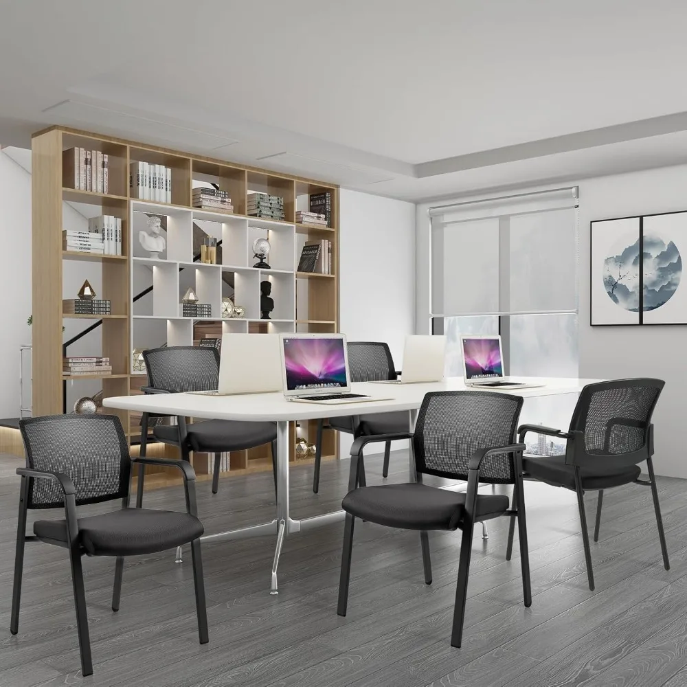 Mesh Back Stacking Arm Chairs with Upholstered Fabric Seat and Ergonomic Lumber Support for Office School Church Guest Reception
Mesh Back Stacking Arm Chairs with Upholstered Fabric Seat and Ergonomic Lumber Support for Office School Church Guest Reception