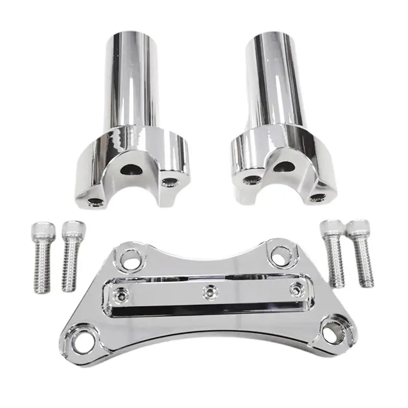 Exclusive 3.5Inch Straight Handlebar Riser Top Clamp For 1Inch Bar Dyna Sportster Softail
Exclusive 3.5Inch Straight Handlebar Riser Top Clamp For 1Inch Bar Dyna Sportster Softail