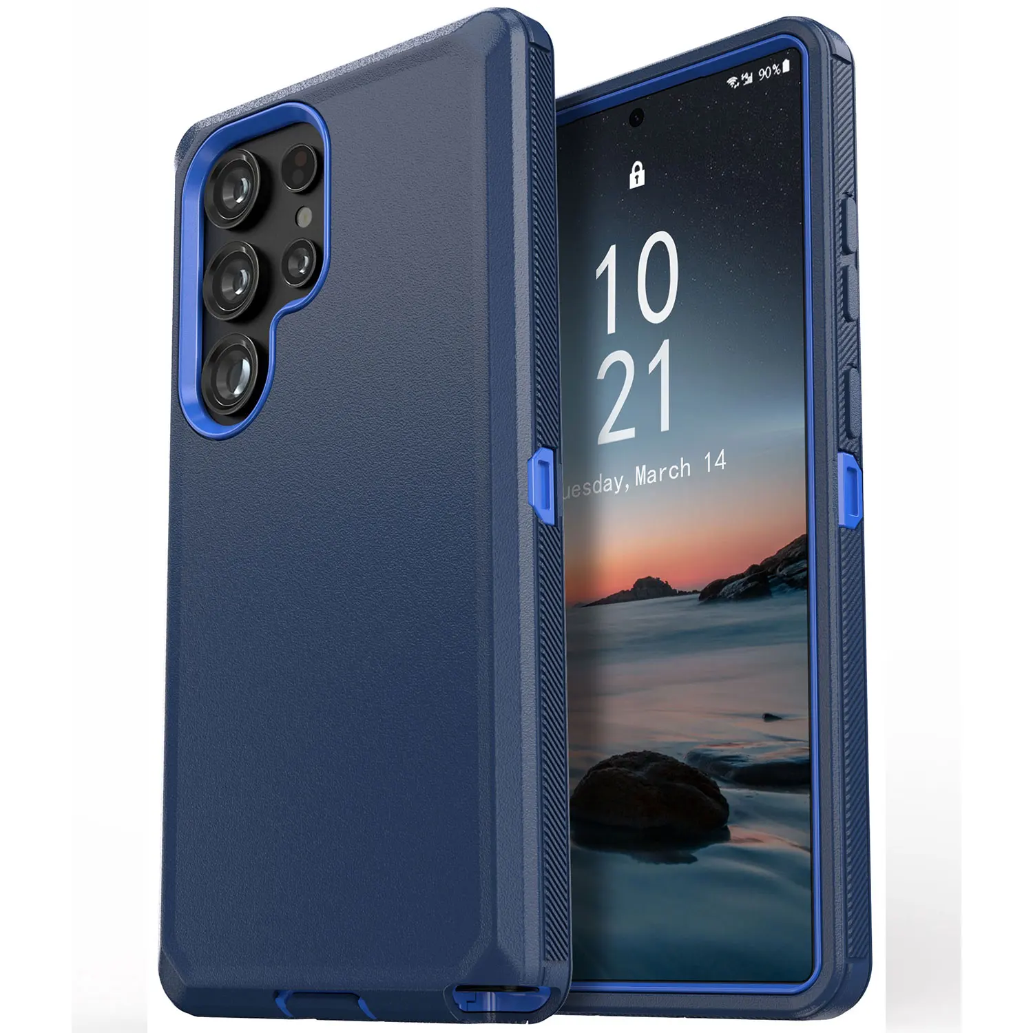 Blue For Samsung Galaxy S22 Ultra/S22+ Plus/S22 5G Case Heavy Duty Shockproof Hard Rugged Hybrid 3in1 Layers Cover
Blue For Samsung Galaxy S22 Ultra/S22+ Plus/S22 5G Case Heavy Duty Shockproof Hard Rugged Hybrid 3in1 Layers Cover