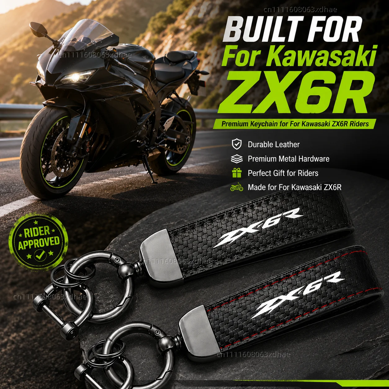 High-Grade Leather Motorcycle Keychain Holder Keyring Accessories For Kawasaki Ninja ZX6R ZX-6R ZX 6R 2009-2022
High-Grade Leather Motorcycle Keychain Holder Keyring Accessories For Kawasaki Ninja ZX6R ZX-6R ZX 6R 2009-2022