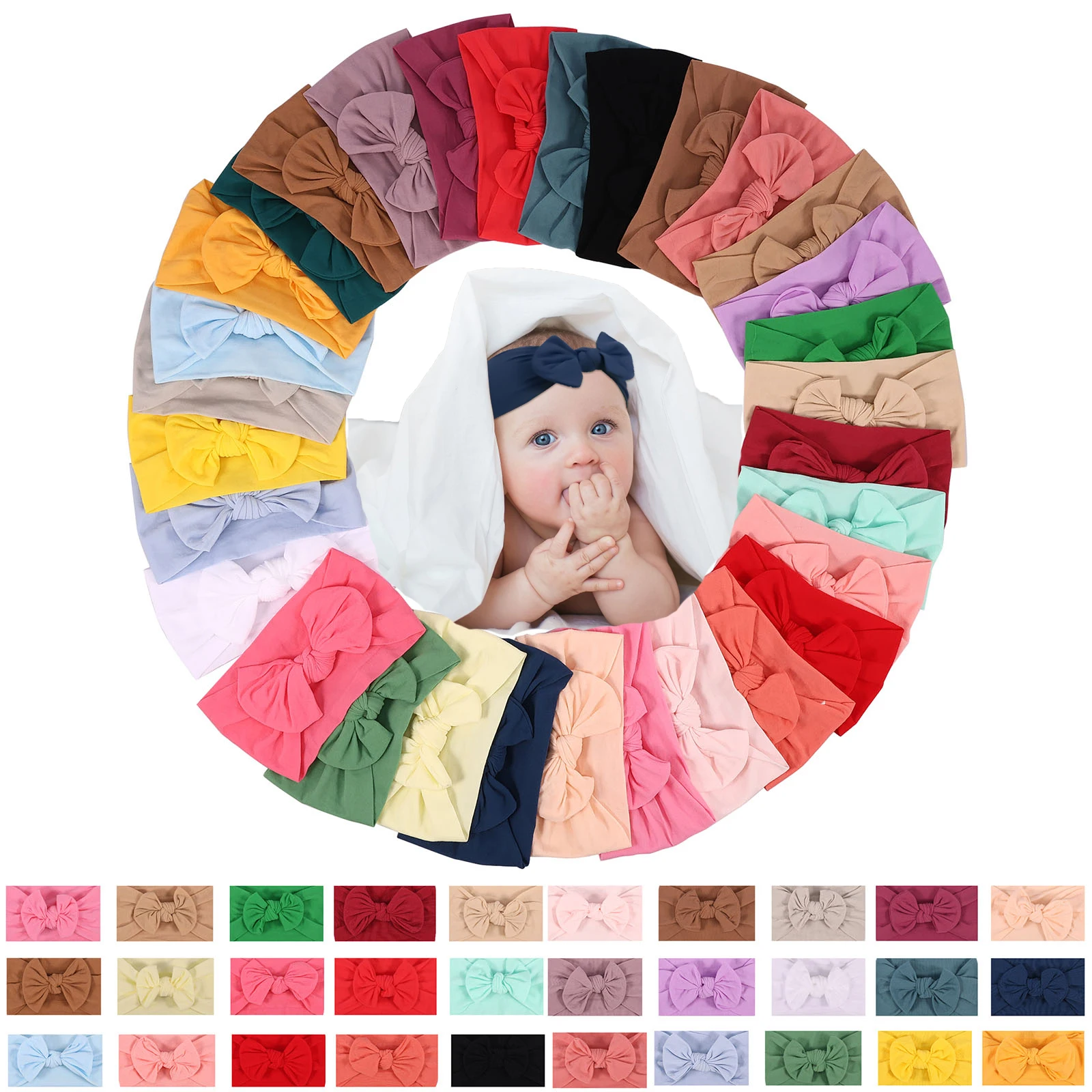 62 шт., повязки на голову с детскими бантиками, нейлоновые суперэластичные повязки на голову с мягкими узлами, повязка на голову ручной работы, аксессуары для волос для младенцев, подарок для малышей
62 шт., повязки на голову с детскими бантиками, нейлоновые суперэластичные повязки на голову с мягкими узлами, повязка на голову ручной работы, аксессуары для волос для младенцев, подарок для малышей