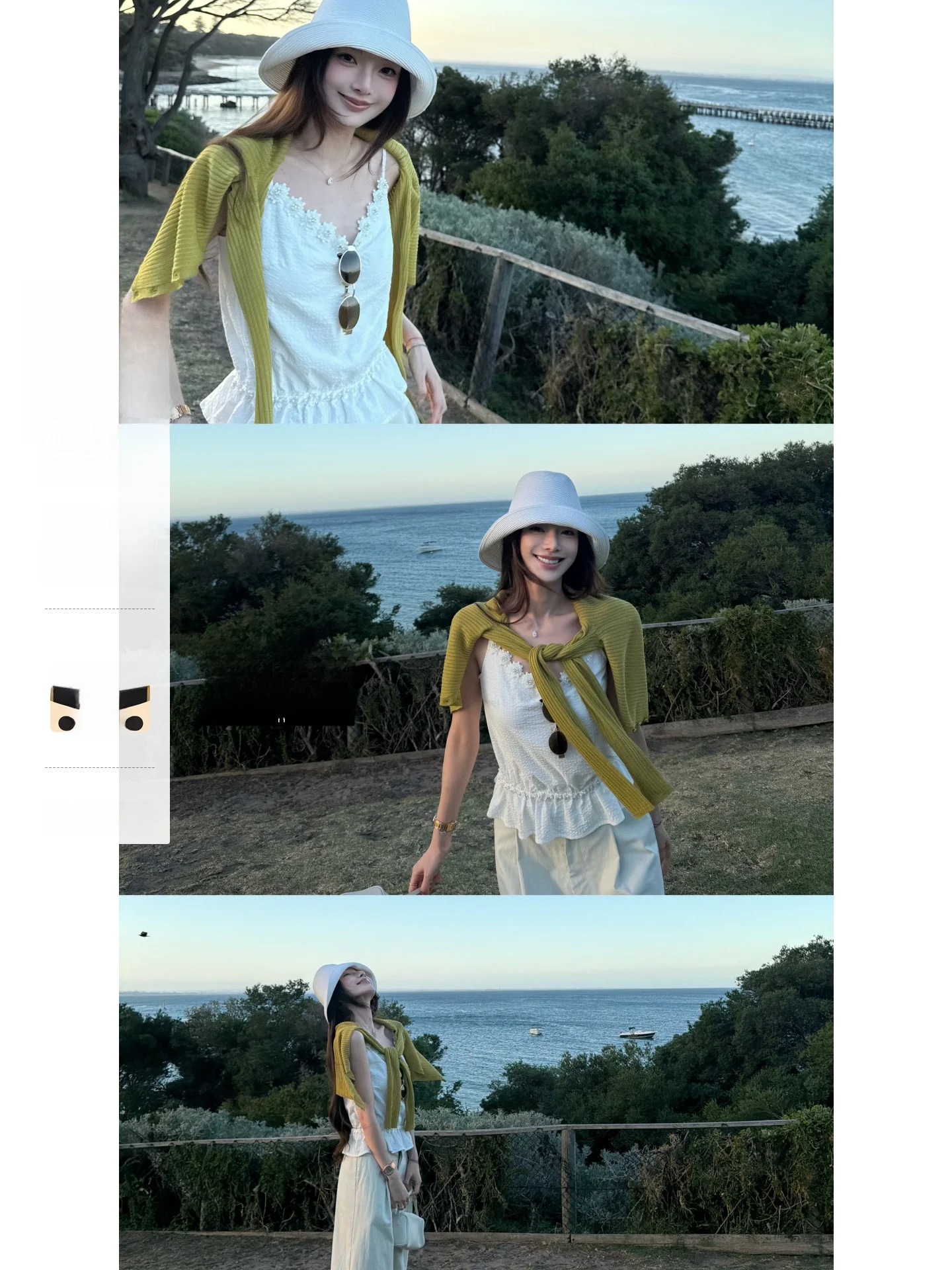 YANGZIFAN Pure Cotton Scented Small Flower Strap Vest Women's Spring Summer V-neck Shoulder-baring Short Top Fashionable Vers...
YANGZIFAN Pure Cotton Scented Small Flower Strap Vest Women's Spring Summer V-neck Shoulder-baring Short Top Fashionable Vers...