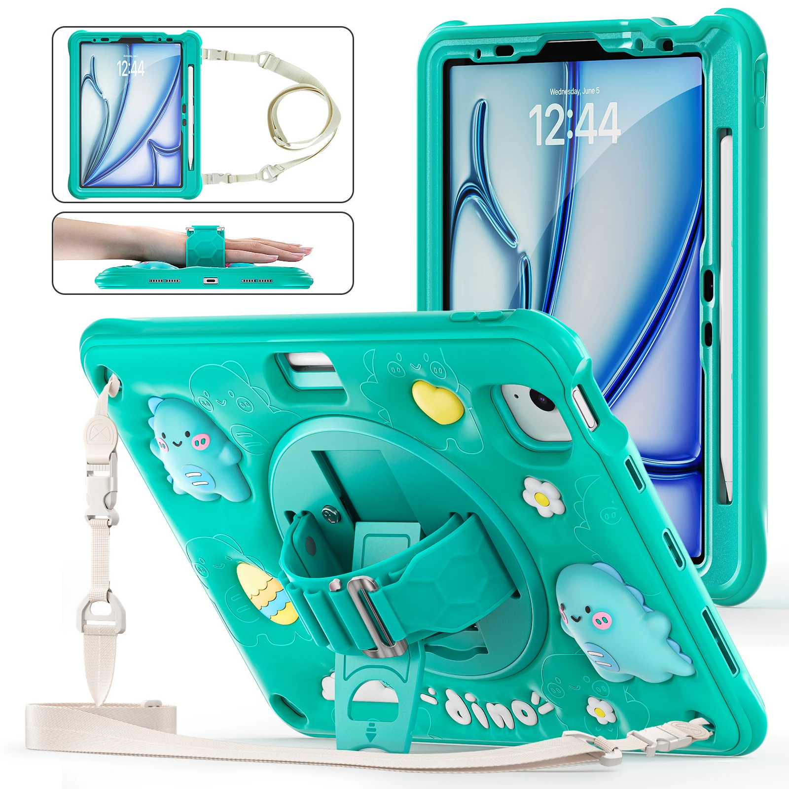 Cute Cartoon Case For Apple iPad Pro 11 2024 A2837 A3006 A2836 M4 A3357 2025 M5 with pen slot Drop resistance Anti-Dust
Cute Cartoon Case For Apple iPad Pro 11 2024 A2837 A3006 A2836 M4 A3357 2025 M5 with pen slot Drop resistance Anti-Dust