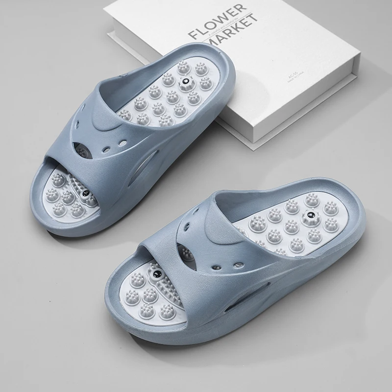 Men's Magnetic Foot Massage Slippers Hot Sale Indoor Reflexology Cooling Slippers for Men
Men's Magnetic Foot Massage Slippers Hot Sale Indoor Reflexology Cooling Slippers for Men